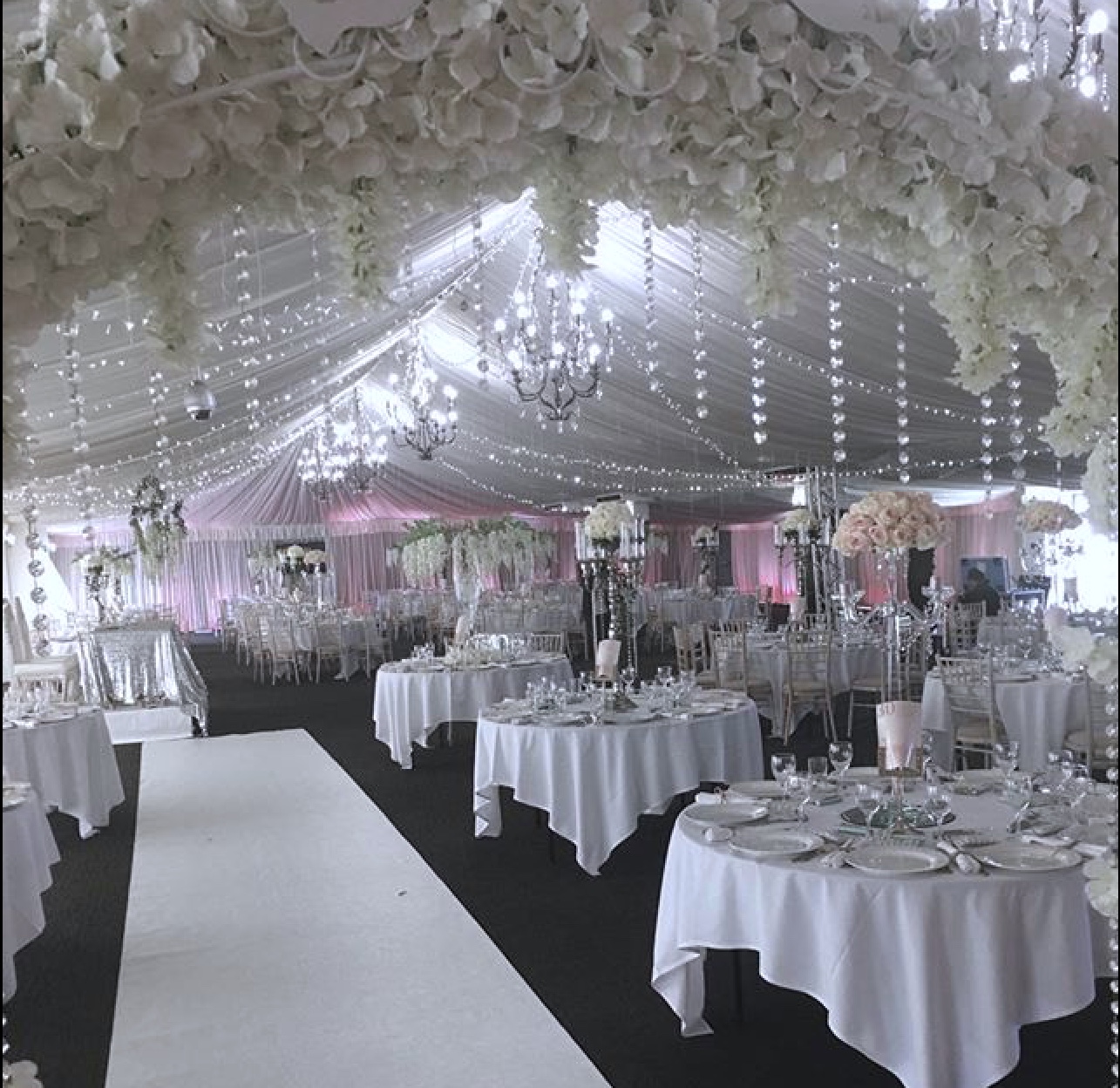  Floral wedding arch