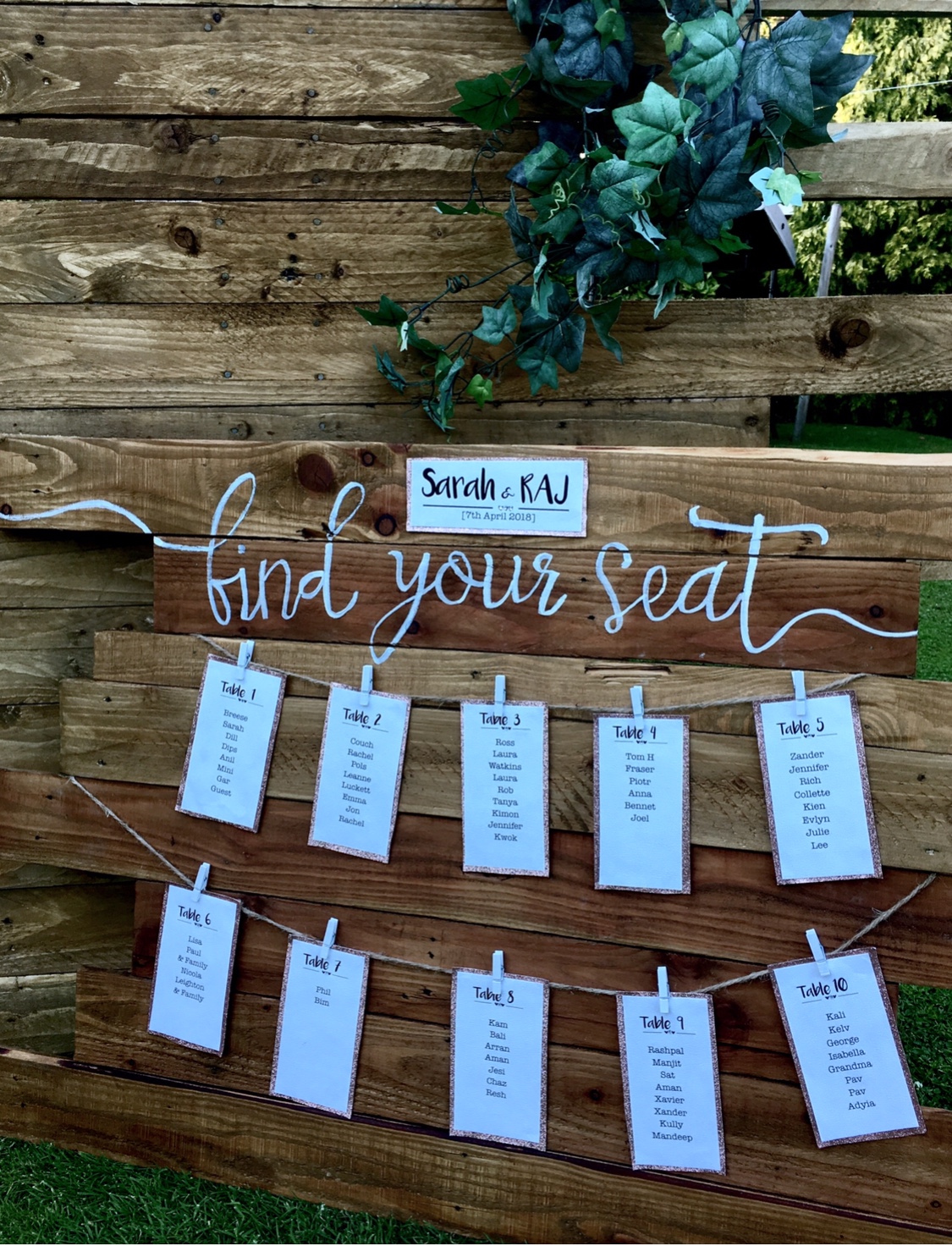 Rustic theme styling