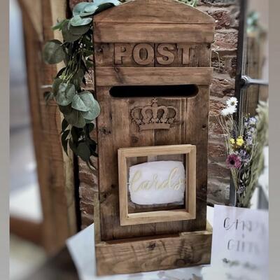 Rustic postbox