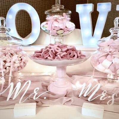 Sweet buffet table