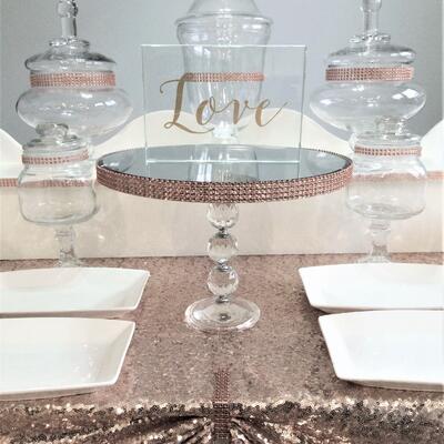 Sweet buffet table