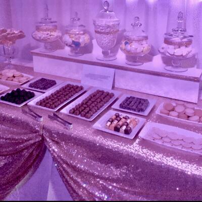 Sweet buffet table
