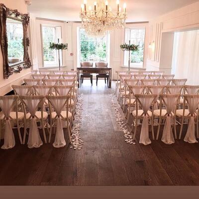 chair drapes