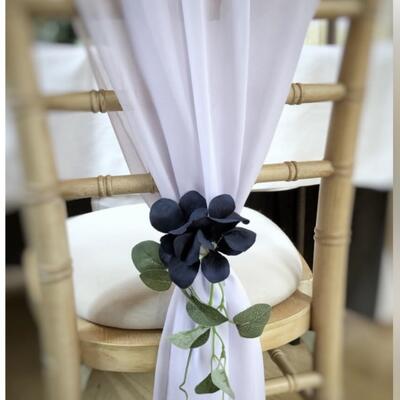 Ichiffon chair drape