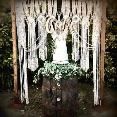 Boho backdrop
