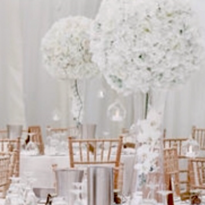 Tall wedding centrepeices