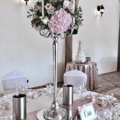 Tall candelabra