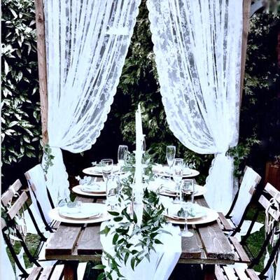 Wedding backdrop