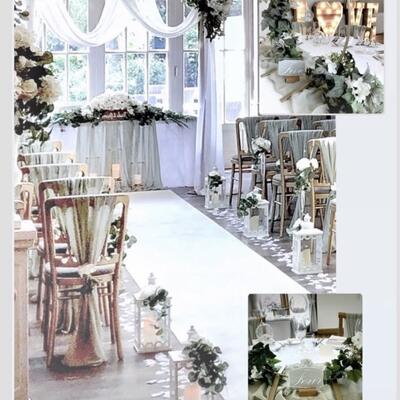 I sage green wedding