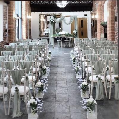 Sage green wedding 