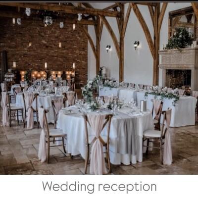 Wedding reception styling 